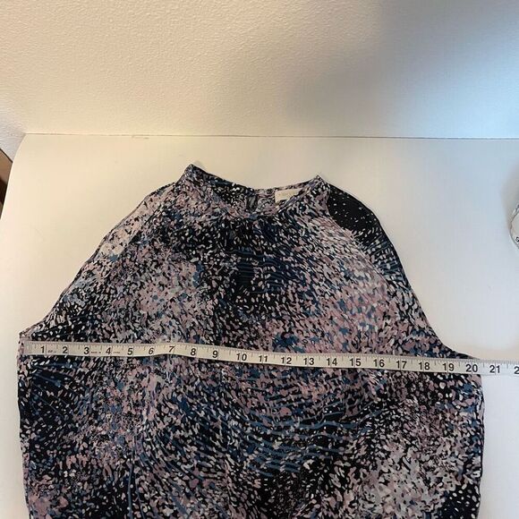 Ramy Brook Printed Paris Silk Mini Dress Size Large - Picture 8 of 8